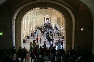 Louvre Hallway